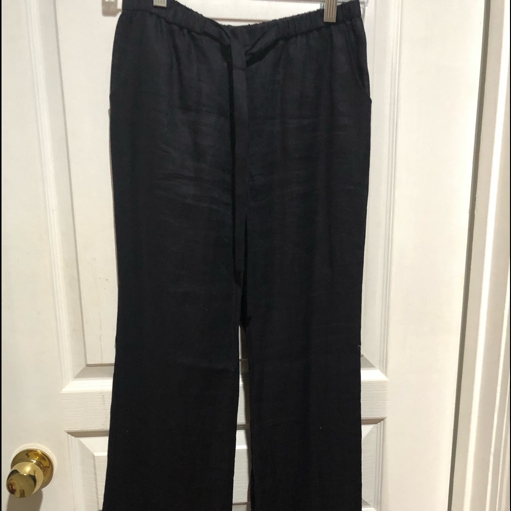 Linen, navy